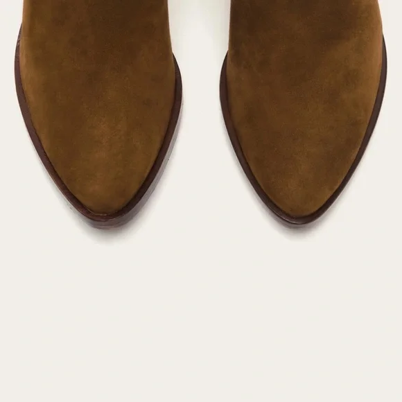 FRYE RAY GROMMET SUEDE LEATHER TALL BOOTS NWT SZ 6.5